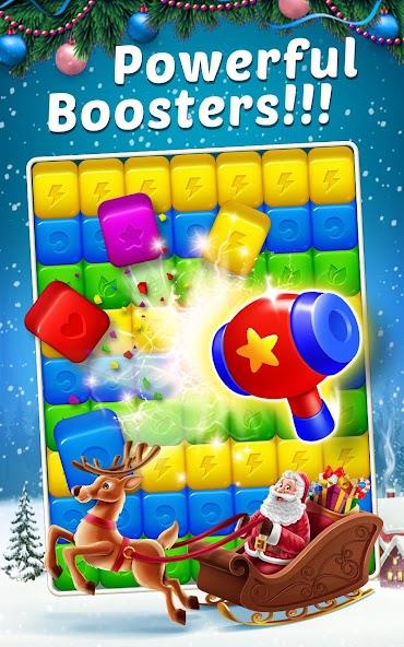 Toy Cubes Pop - Match 3 Game Mod 스크린샷 1