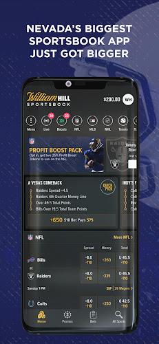 William Hill Nevada Sportsbook Captura de pantalla 0