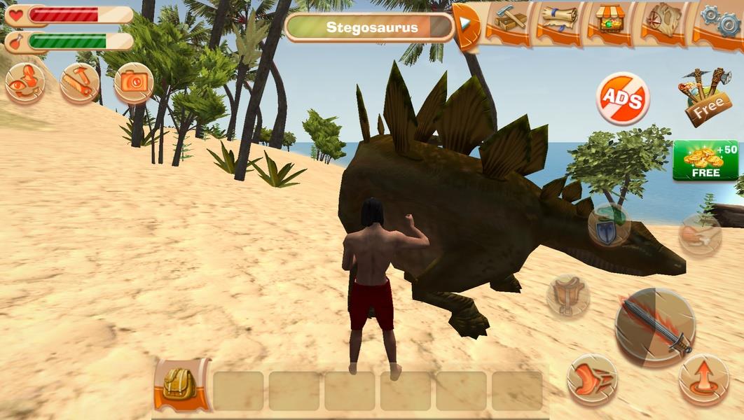 Jurassic Survival Island Captura de tela 2