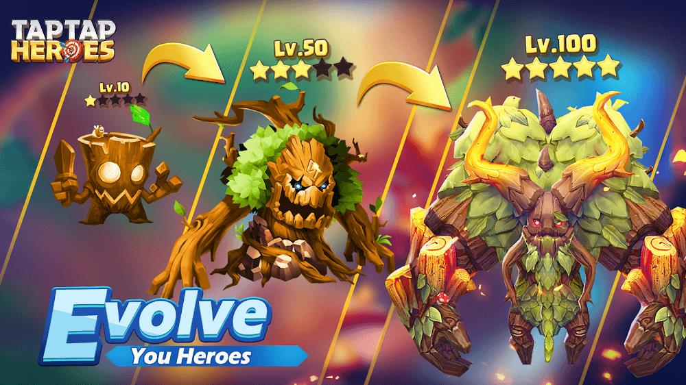 Taptap Heroes:ldle RPG スクリーンショット 1