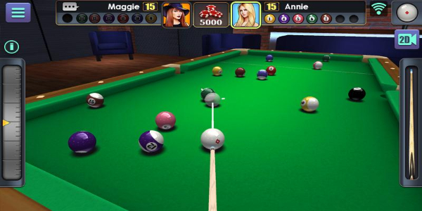 3D Pool Ball ဖန်သားပြင်ဓာတ်ပုံ 1