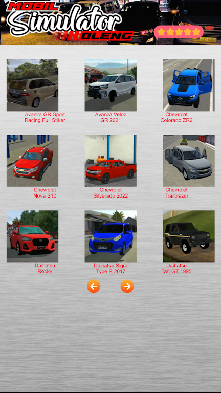 Mobil Simulator Oleng 스크린샷 3