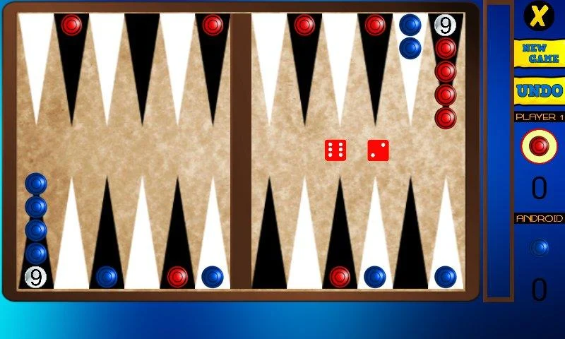 Narde - Long Backgammon by Clarka Apps স্ক্রিনশট 1