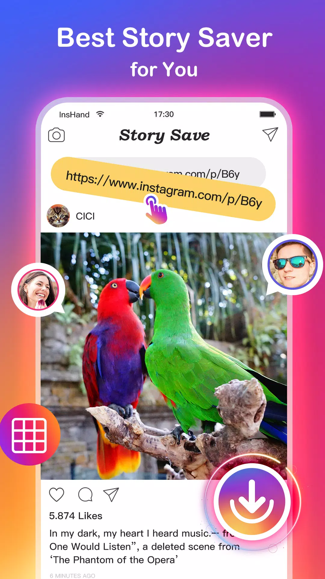 SaveIG for Instagram - Save videos reels photos應用截圖第0張