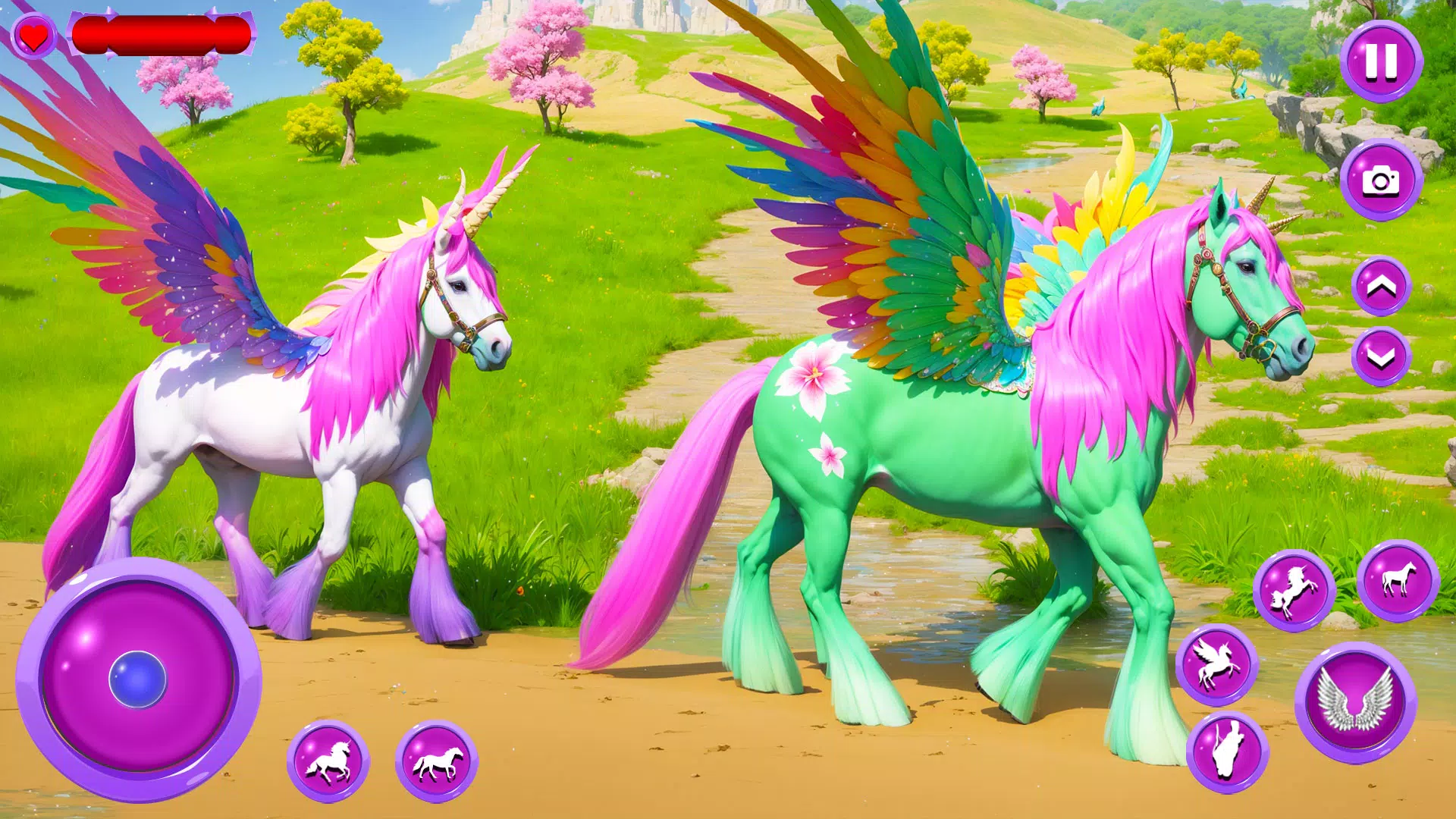 My Unicorn Flying Horse Care Capture d'écran 1