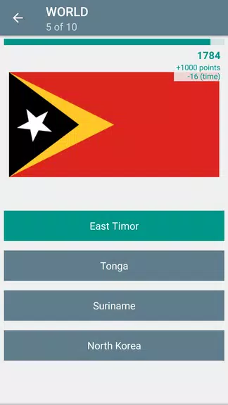 Quiz: Flags and Maps Screenshot 2