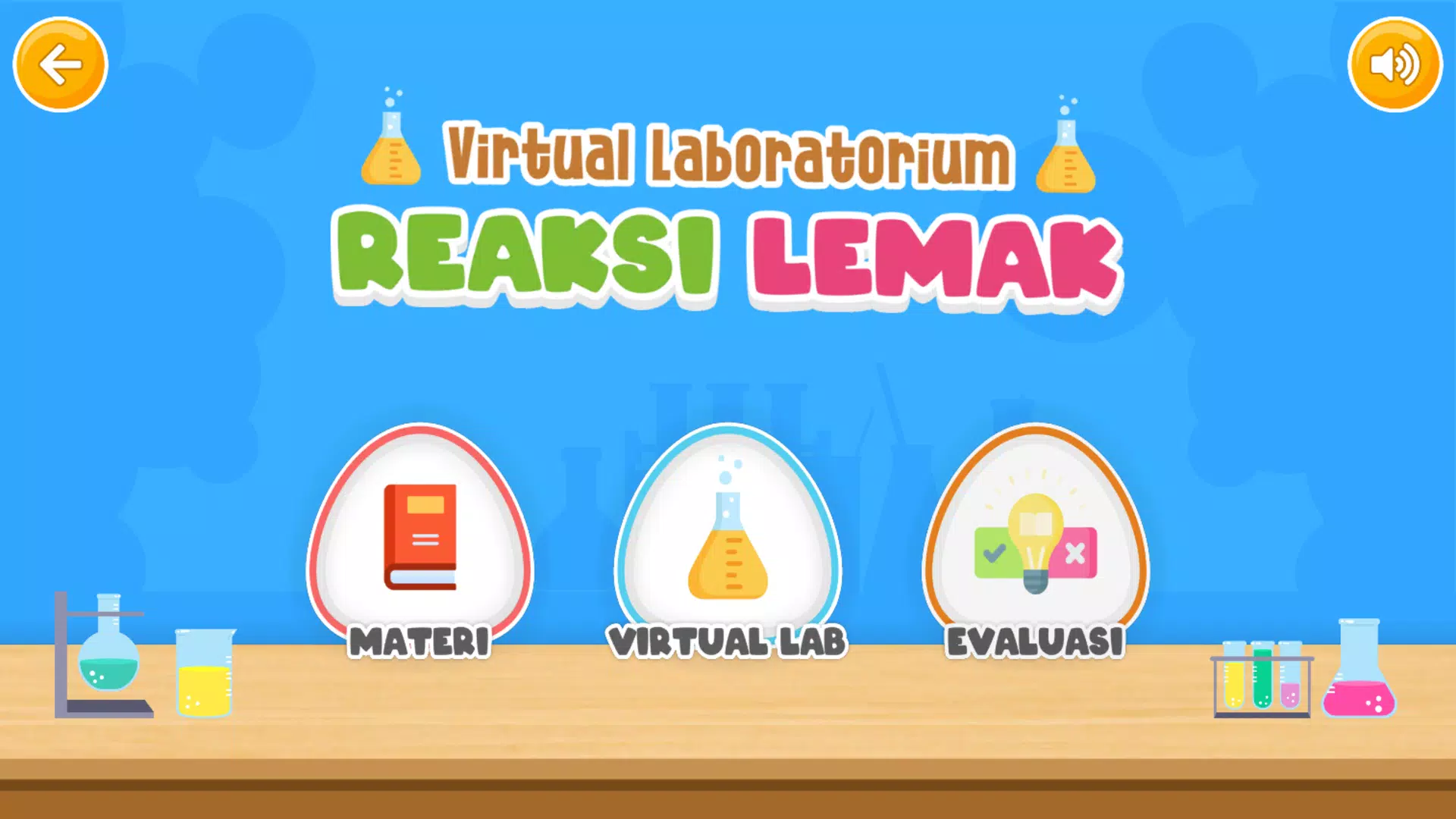 Virtual Lab Reaksi Lemak স্ক্রিনশট 1