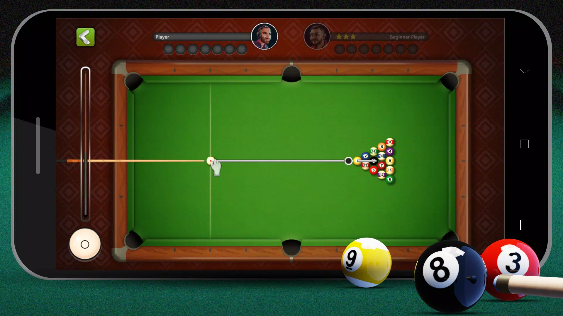 8 Ball Billiards Offline Pool Schermafbeelding 3