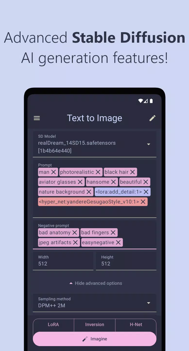 Stable Diffusion AI (SDAI) ภาพหน้าจอ 0