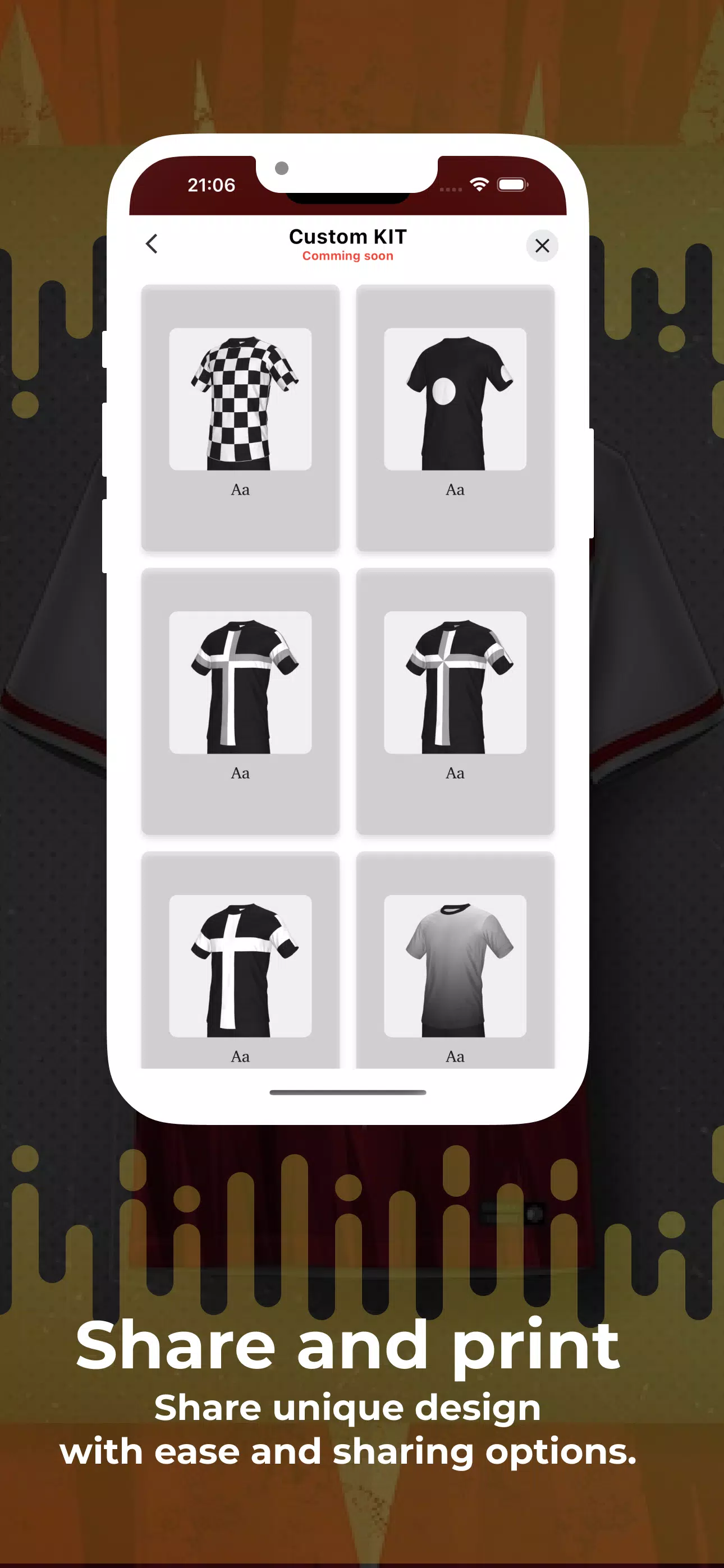 Football Jersey Kit Creator应用截图第3张