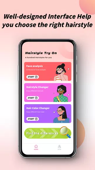 Hairstyle try on ภาพหน้าจอ 3