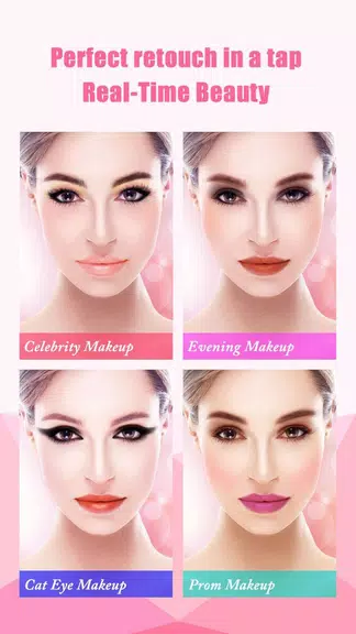 InstaBeauty: Makeup Selfie Cam Ekran Görüntüsü 0