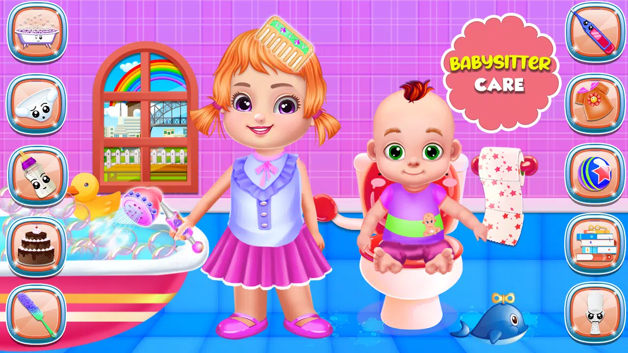 Babysitter Triplets Chic Care Captura de pantalla 0