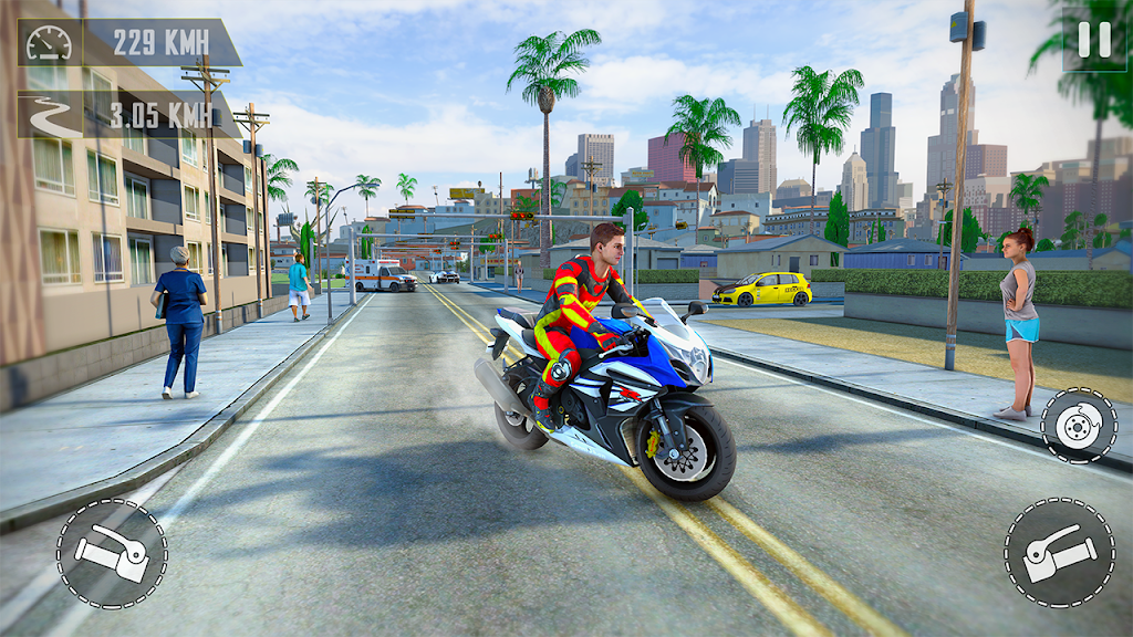 GT Motorbike Games Racing 3D Captura de pantalla 1