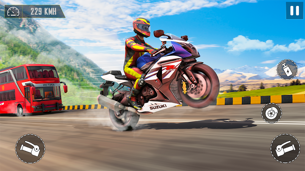 Schermata GT Motorbike Games Racing 3D 2