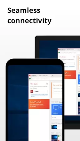 AnyDesk Remote Desktop Software ဖန်သားပြင်ဓာတ်ပုံ 1
