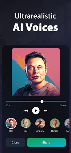 Voices AI - Change your Voice স্ক্রিনশট 1
