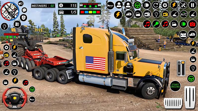 US Cargo Truck Simulator Games Ảnh chụp màn hình 2