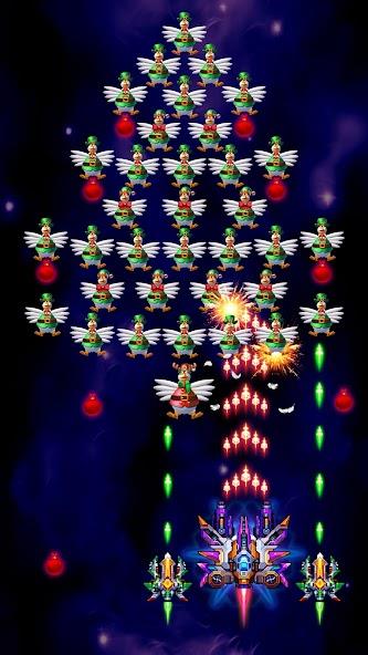 Galaxiga Arcade Shooting Game Mod Ekran Görüntüsü 2