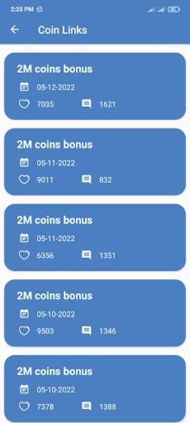 Spin Link - Spin and Coin ဖန်သားပြင်ဓာတ်ပုံ 1