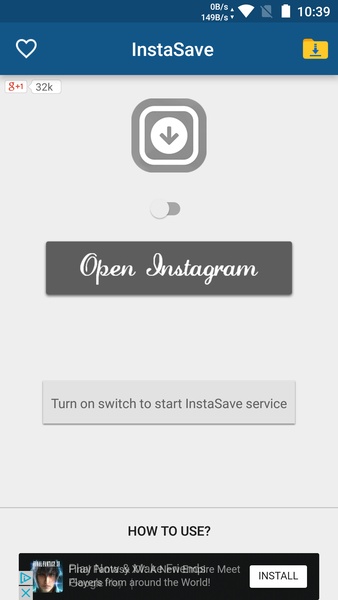 Video Downloader for Instagram スクリーンショット 1