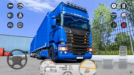 Euro Cargo Truck Simulator Pro स्क्रीनशॉट 3