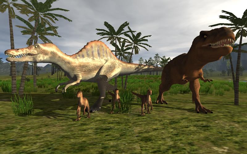 Spinosaurus simulator 2023 Tangkapan skrin 2