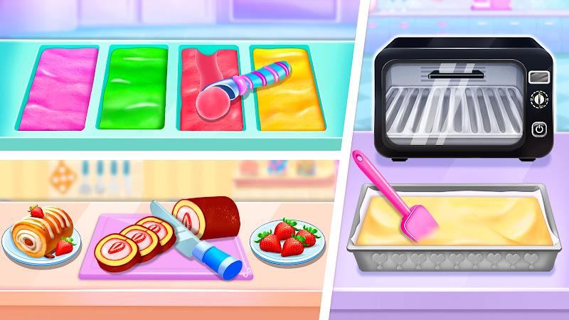 Ice cream Cake Maker Cake Game Ảnh chụp màn hình 0