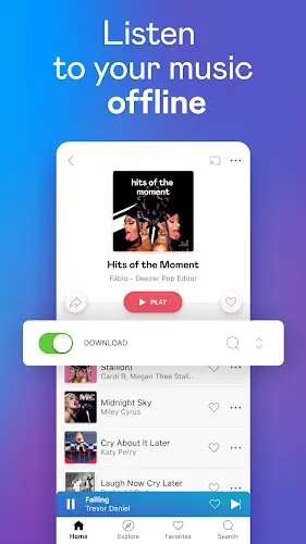 Deezer: Music & Podcast Player Скриншот 3