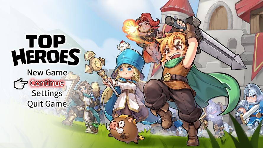 Top Heroes: Kingdom Saga應用截圖第1張