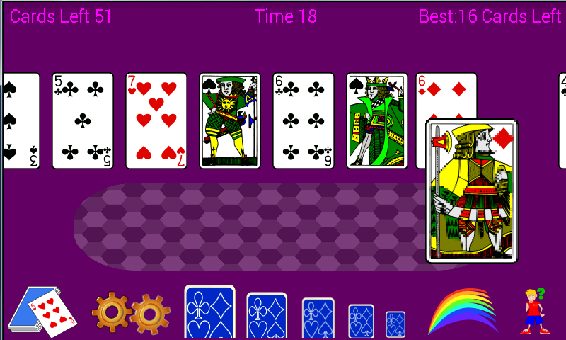 Accordion Solitaire (Patience) Capture d'écran 1