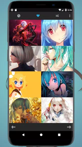 Beauty Anime Girls Wallpapers Скриншот 2