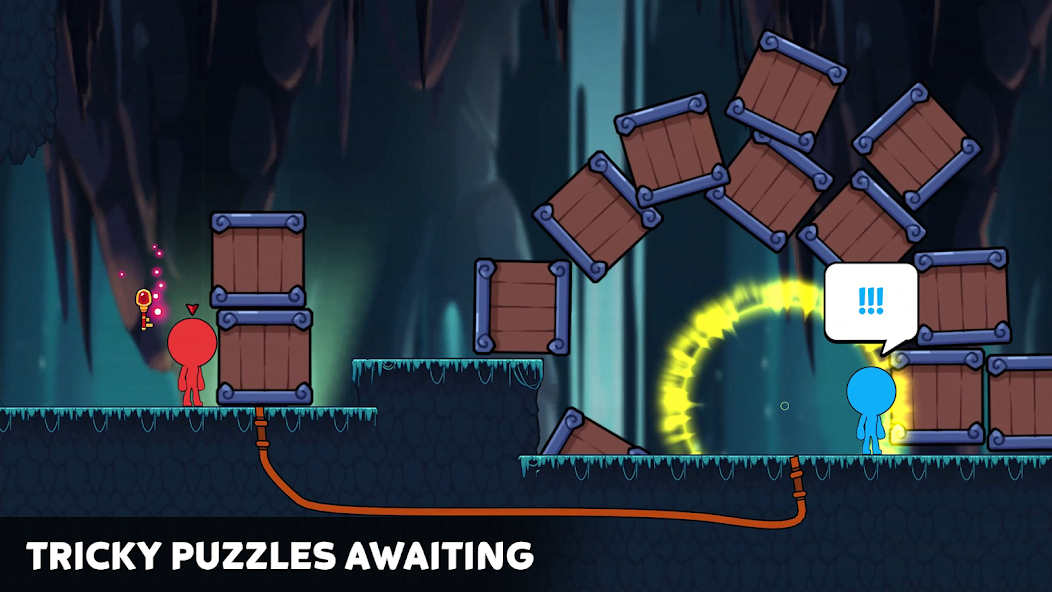 Stick World: Red Blue Journey Mod 스크린샷 1