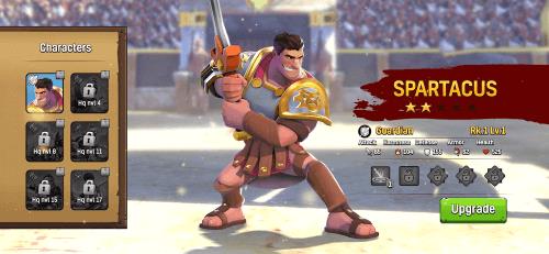 Gladiator Heroes Captura de tela 1