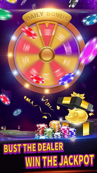 Schermata BlackJack 21 lite offline game 2