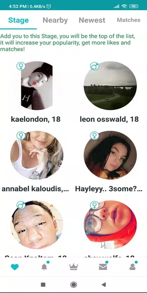 Teen Date -US Teen Dating App for single teenagers Ảnh chụp màn hình 0