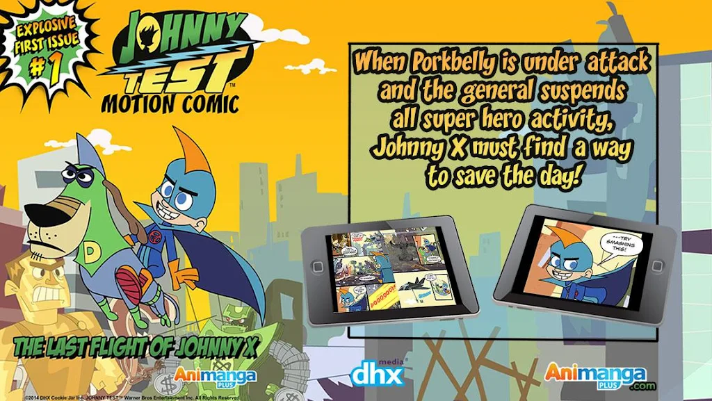 Johnny Test: Johnny X應用截圖第0張