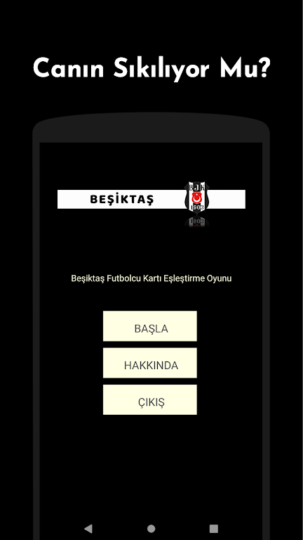Beşiktaş Futbolcu Kart Eşleştirme Oyunu スクリーンショット 0
