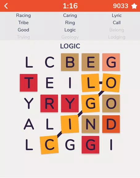 Schermata Word Find : Hidden Words 3
