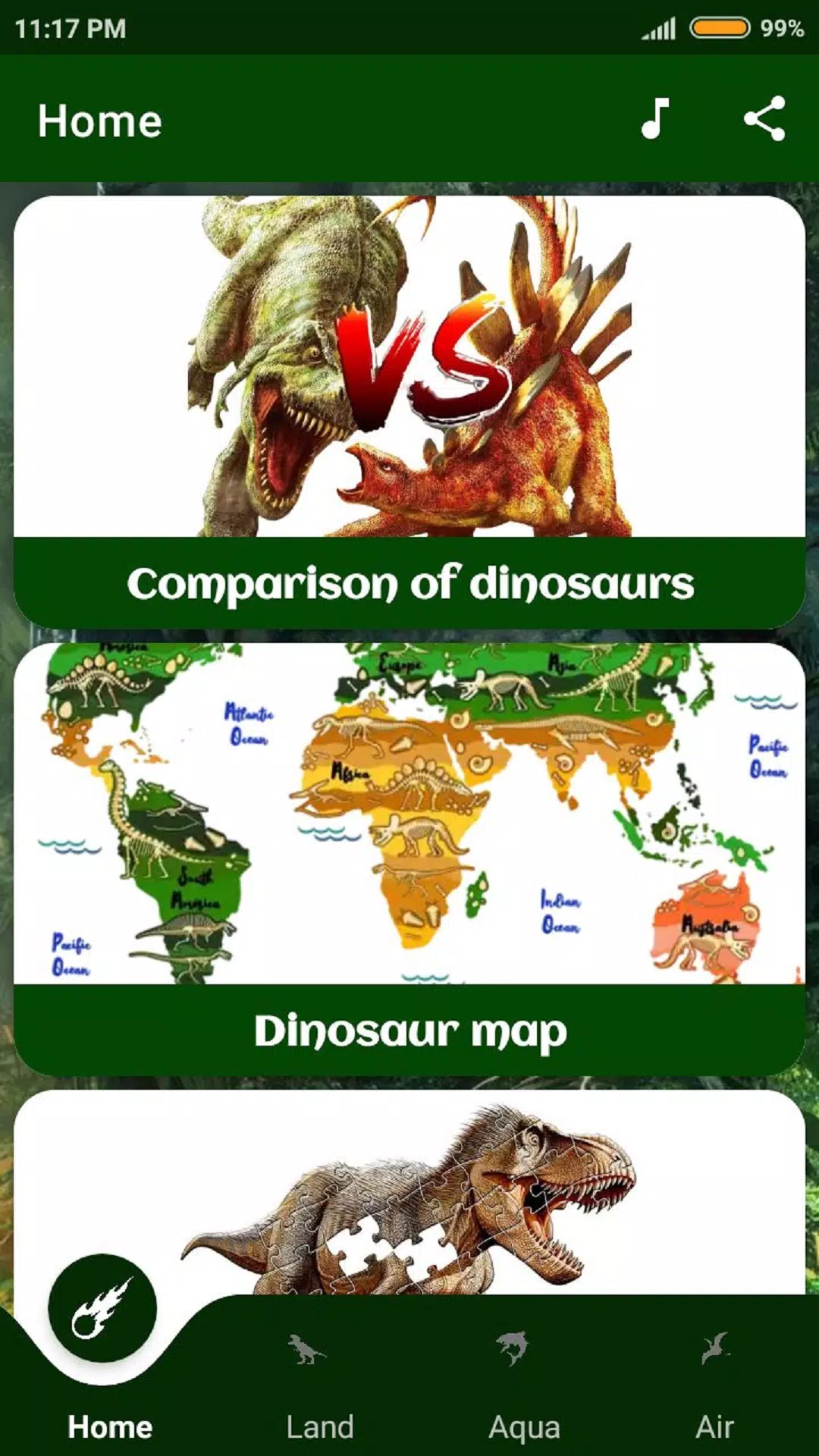 Schermata Encyclopedia of Dinosaurs 0
