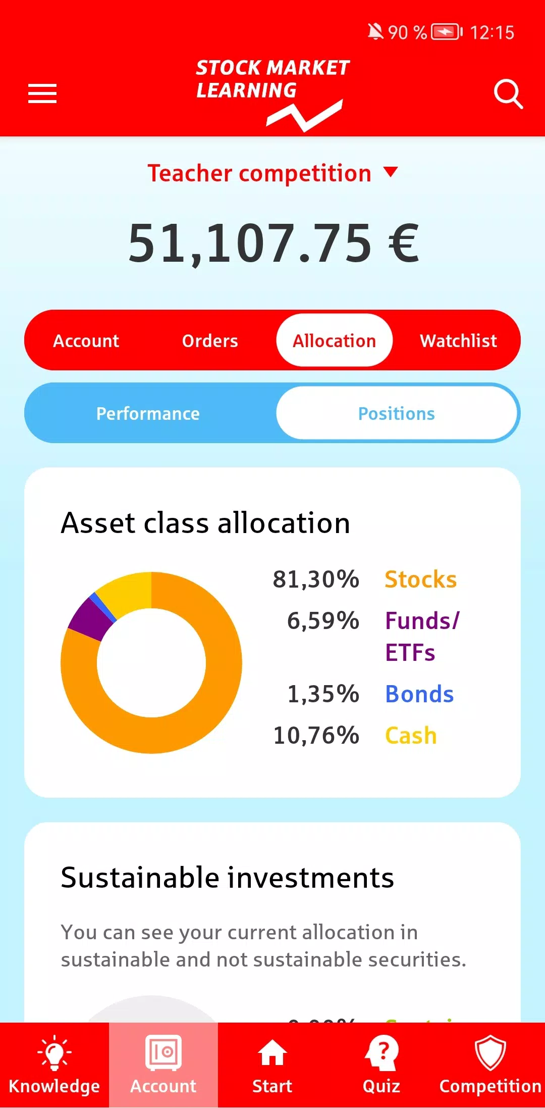 Stock Market Learning Tangkapan skrin 2