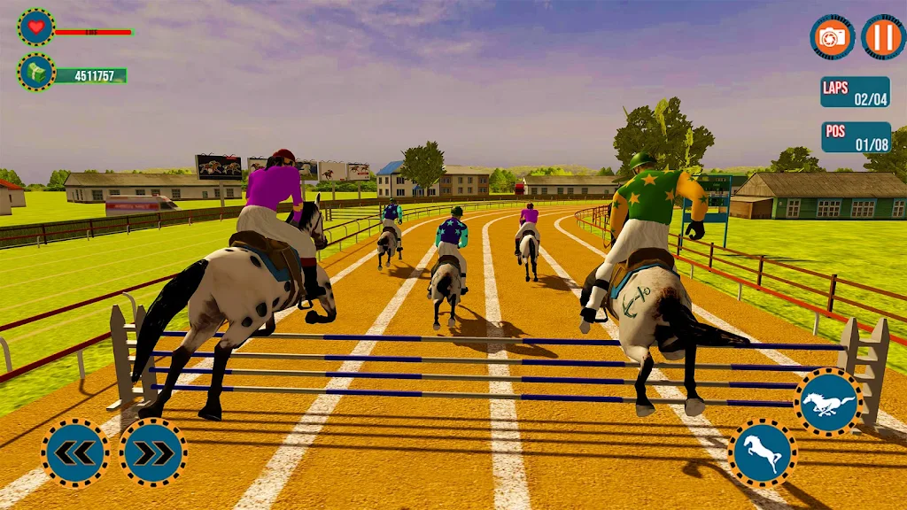 Horse Riding:Horse Racing Game स्क्रीनशॉट 2