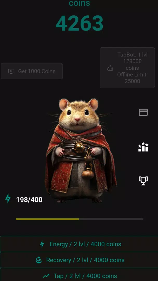 Hamster Coins Capture d'écran 0