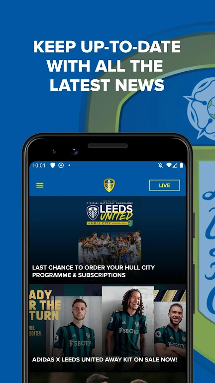 Leeds United Official Capture d'écran 2