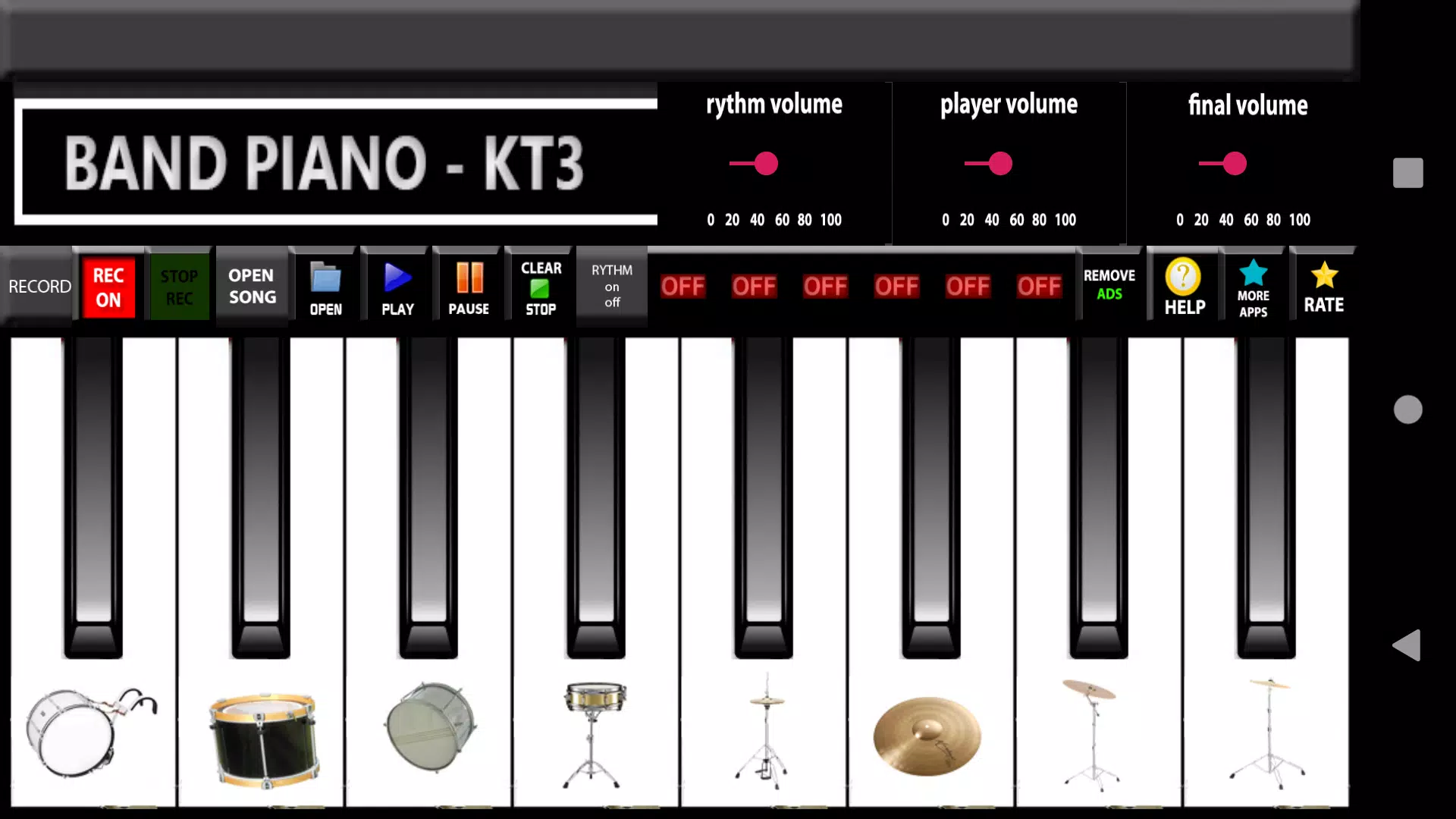 Band piano ภาพหน้าจอ 3