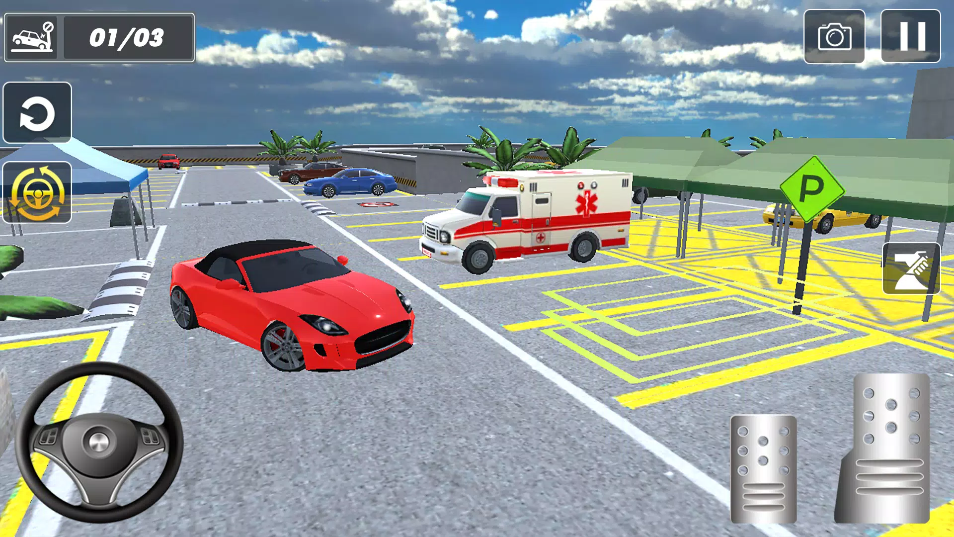 Car Parking 3D Simulation Game Zrzut ekranu 0