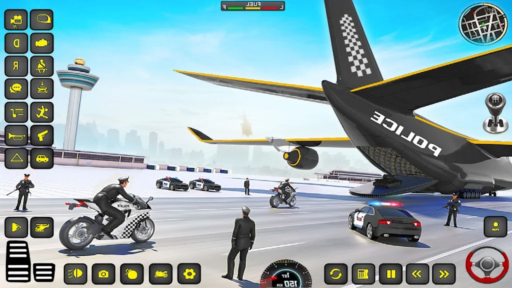 Police Truck Transport Game Zrzut ekranu 2