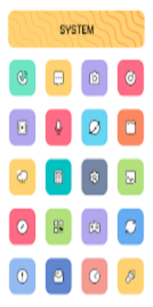 Crayon Adaptive IconPack Captura de pantalla 0