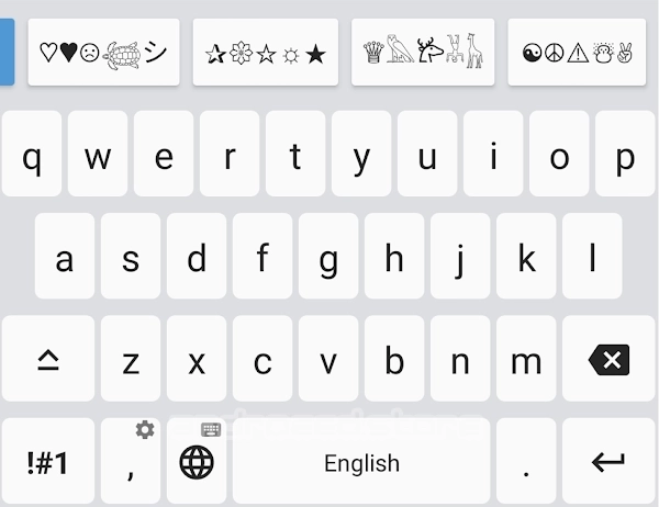 Fonts Font Keyboard for Emoji Symbols & Kaomoji ဖန်သားပြင်ဓာတ်ပုံ 3