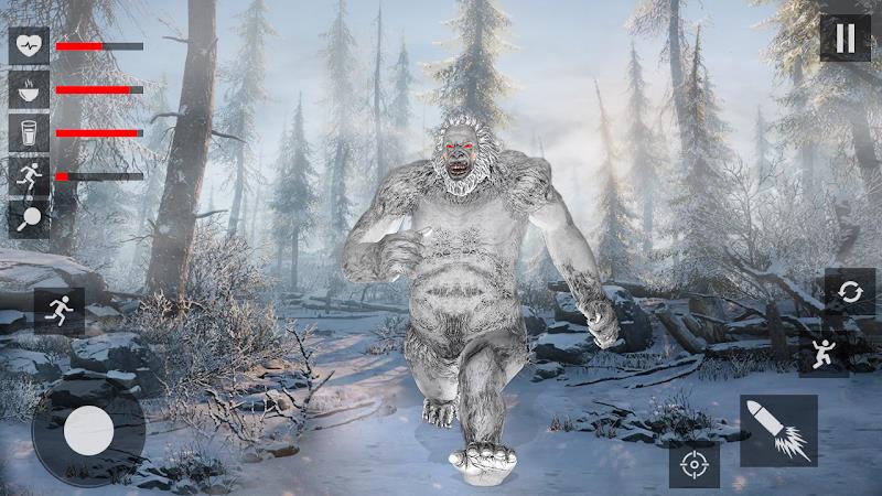 Bigfoot Yeti Hunt & Survival Ekran Görüntüsü 1